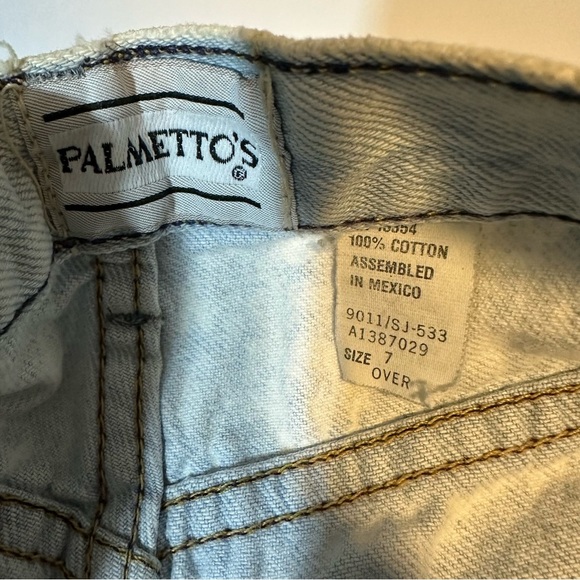 Vintage 80s Palmettos Jeans Light Acid Wash High Rise Tapered - Picture 3 of 11